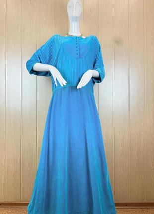 Велюровое домашнее платье