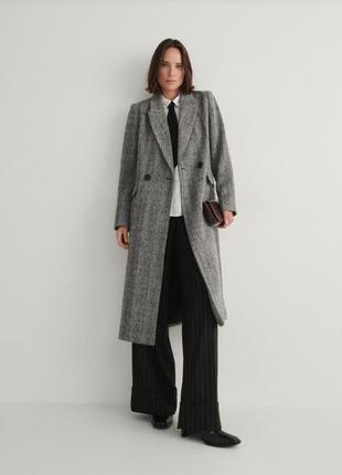 Пальто с шерстью