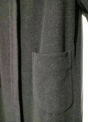 Шерсть-кашемир оверсайзное пальто3 фото