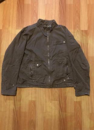 Vintage y2k military style cargo jacket