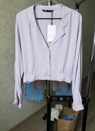 Розпродаж! укорочена блузка zara6 фото