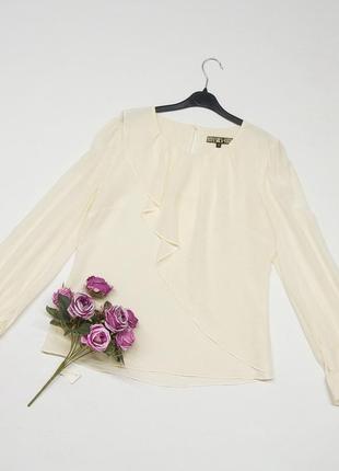 Блуза шелковая, biba, натуральный шелк.2 фото