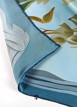 100% шелк большой натуральный чистый шелковый платок шаль новый качественный8 фото