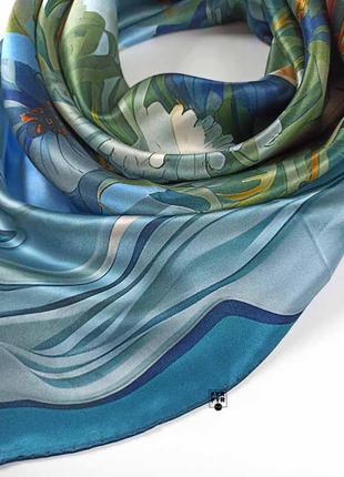 100% шелк большой натуральный чистый шелковый платок шаль новый качественный6 фото