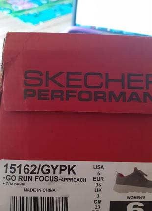 Кроссовки беговые skechers go run focus 36р3 фото