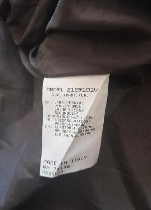 Шерсть стильный удлиненный пиджак легкое пальто оверсайз marina rinaldi италия8 фото