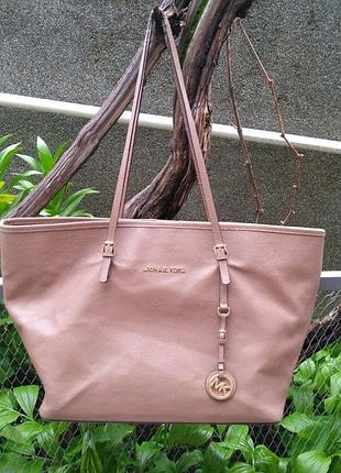 Michael kors оригинал шоппер сумка сафьянская кожа