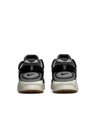 Мужские кроссовки nike air huarache runner gray beige6 фото