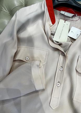 Блуза шелк stella mccartney