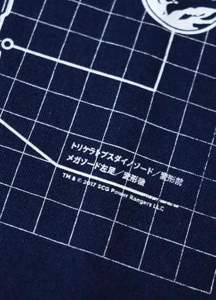 Лицензионный мерч футболка мульфильма, сериала и фильма power rangers. vintage transformers anime comics merch death note manga7 фото