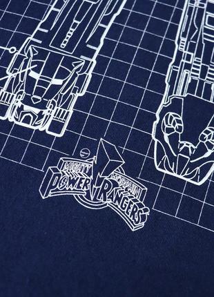 Лицензионный мерч футболка мульфильма, сериала и фильма power rangers. vintage transformers anime comics merch death note manga6 фото