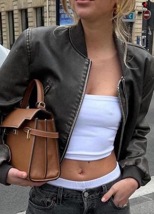 Куртка бомпер zara