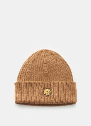 Шапка шерстяная maison kitsuné
beanie оригинал (не karl lagerfeld, не michael kors)