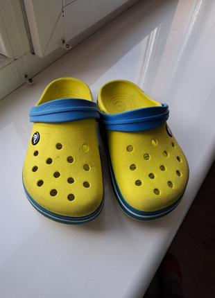 Сабо crocs crocband kids крокси1 фото