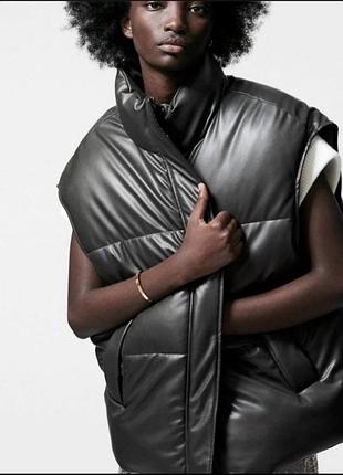 Жилетка безрукавка zara