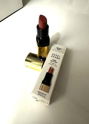 Помада bobbi brown luxe lip color, neutral rose