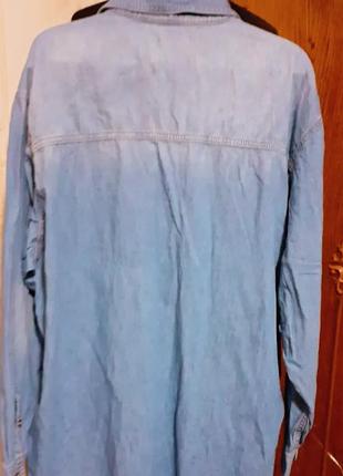 Турция универсальная джинсовая рубашка эвр 16