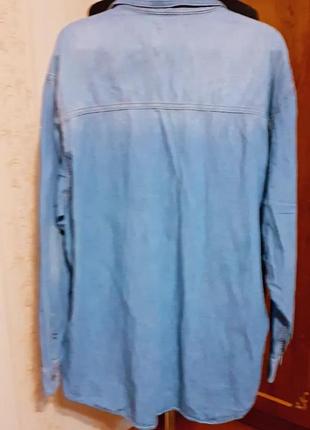 Турция универсальная джинсовая рубашка эвр 16