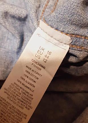 Турция универсальная джинсовая рубашка эвр 16