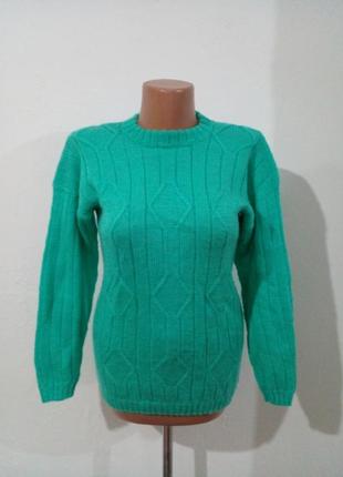 Вязаный свитер хэндмейд