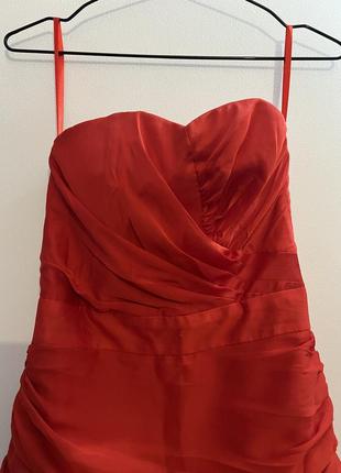 Червоне плаття міні