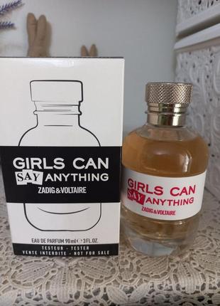 Zadig &amp; voltaire girls can say anything парфюмированная вода женская, оригинал отливант