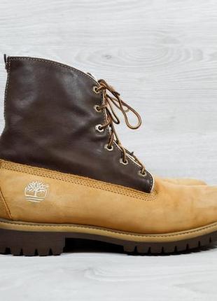 Нубукові чоловічі черевики timberland оригінал, розмір 45- 45.5