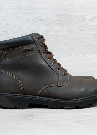 Шкіряні чоловічі черевики rockport waterproof оригінал, розмір 46