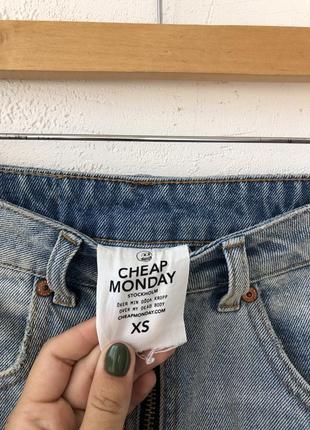 Джинсова юбка спідниця  cheap monday - xs5 фото