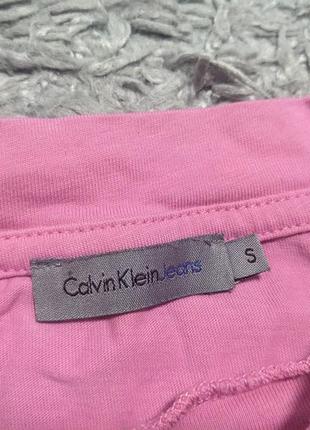 Футболка/майка calvin klein jeans, size s, состояние идеальный, плечи 60 подмышки 57 длина 613 фото