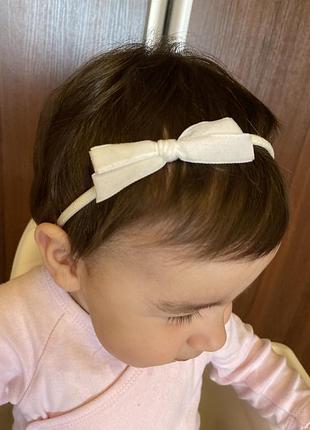 Повязка, аксессуары, украшения, бант, бантик для дівчат