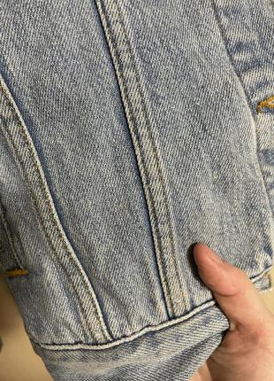 Джинсова куртка джинсовка topshop moto7 фото