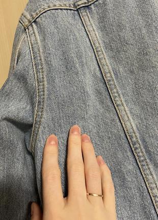 Джинсова куртка джинсовка topshop moto8 фото