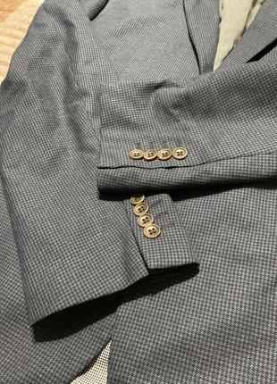 Мужской пиджак slim fit. размер-46r/117 см очень качественный и стильный skinny fit8 фото