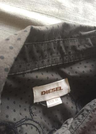 Крута сорочка з вишивкою diesel7 фото