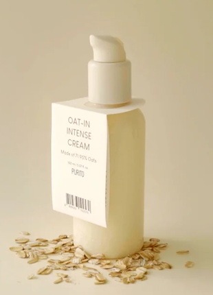 Purito oat-in intense cream 150 мл интенсивный успокаивающий крем с овсом2 фото
