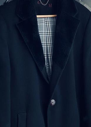 Пальто мужское, в идеальном состоянии, классическое, деловое, 46-48 размер