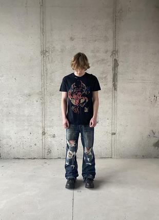 The who distressed tee streetwear y2k sk8 vintage archive punk gothic opium avant  merch affliction  new rock1 фото