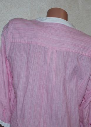 Блуза принтованная бренда marks &amp; spencer /100%хлопокa/свободный крой/10 фото