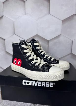 Кеды converse & comme des garcons4 фото