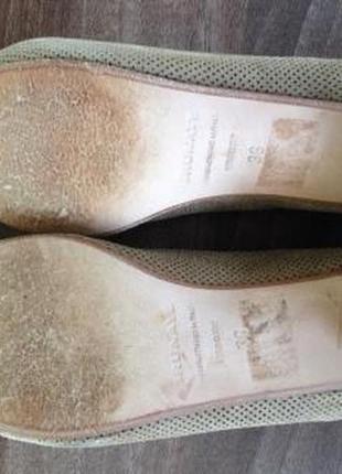 Туфли дорогущего бренда brunate, натуральная замша, 36 р.4 фото