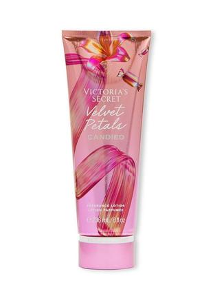 Victoria’s secret velvet petals candied спрей и лосьон1 фото