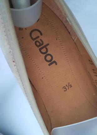 Новые кожаные туфли gabor с ремешками10 фото