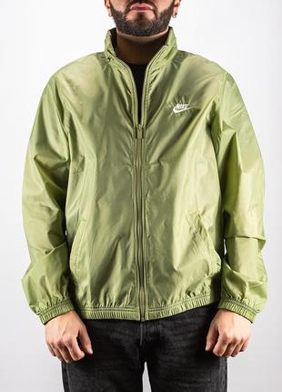 Чоловіча оригінальна вітровка nike sportswear club olive original