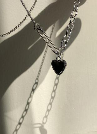 Подвеска сердце 3