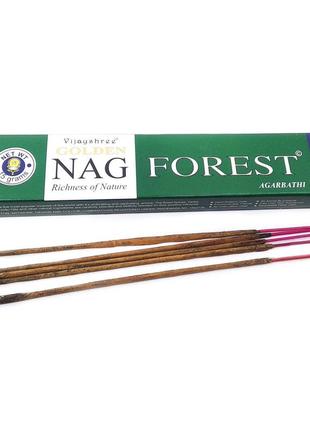Благовоние golden nag forest (лес) (vijayshree) (15 гр.) (смотрите описание) аромапалочки