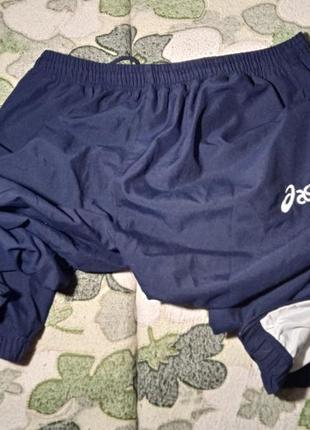 Спортивные штаны asics мужские темно-синие3 фото