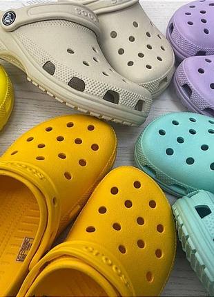 Женские кроксы сабо crocs classic mint все размеры в наличии3 фото