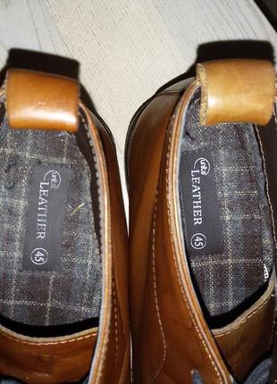 Unice leather boots высококачественные ботинки 45 размера (29.7см)9 фото