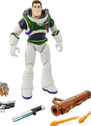 Mattel lightyear toys, ексклюзивна 30 см фігурка з аксесуарами, базз лайтер